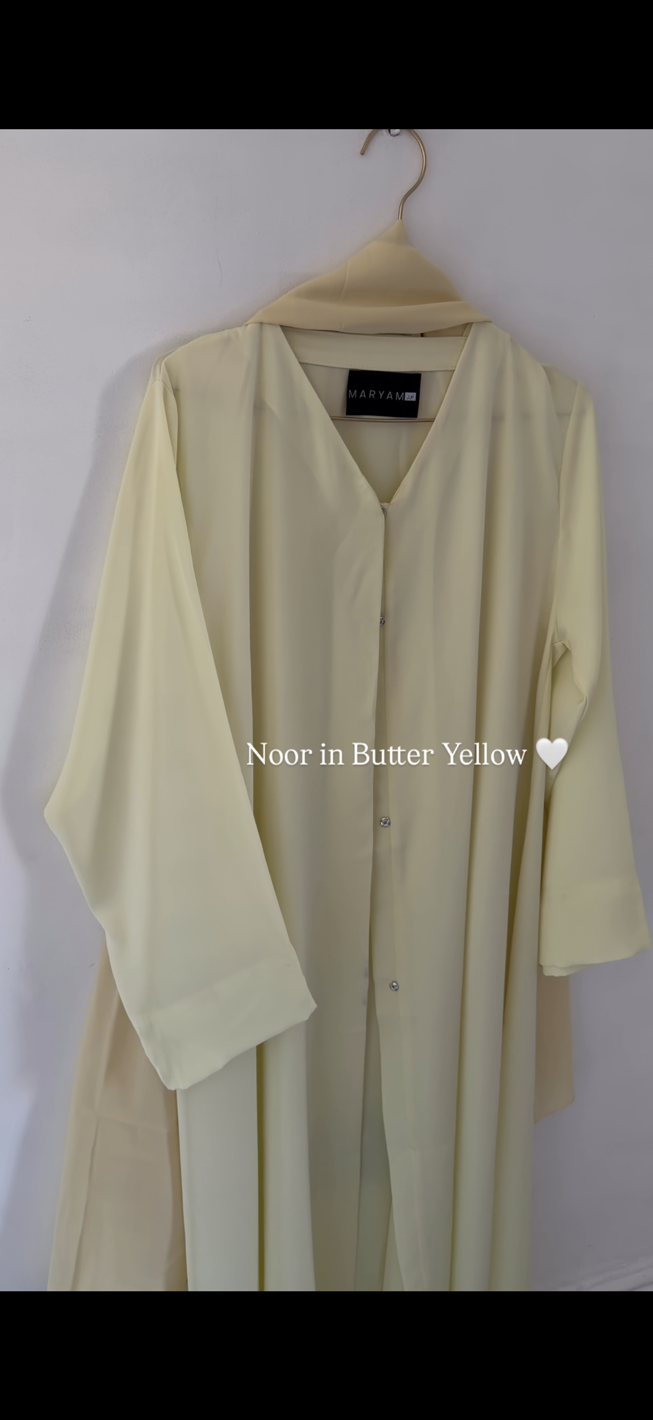 Noor in Butter Yellow